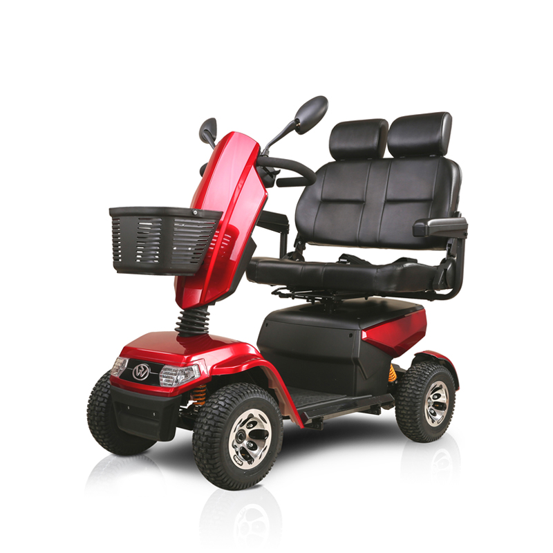 S70D 2 sedili Scooter anziani Scooter Triciclo elettrico con cestino